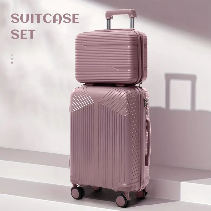 Foldable Rolling Luggage Bag - Valise de cabine durable en matériau