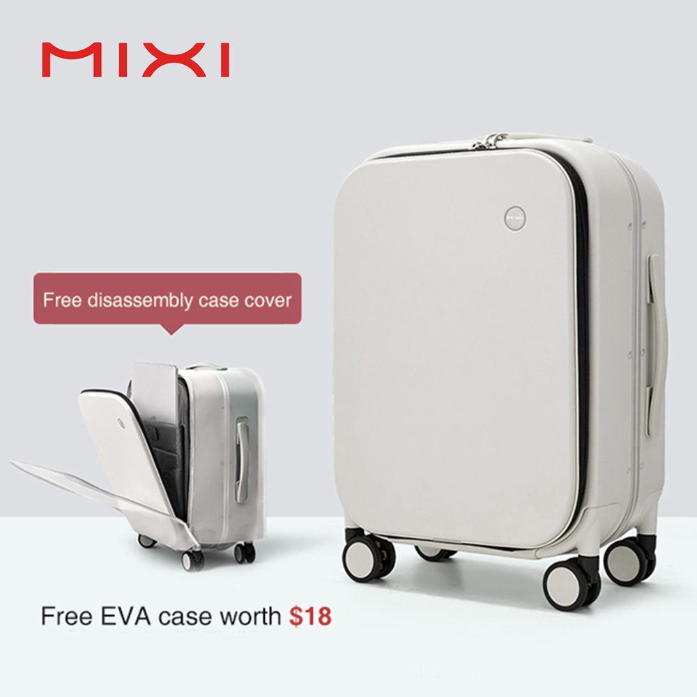 Foldable Rolling Luggage Bag - REI-Valise à Cadre en Aluminium, Design